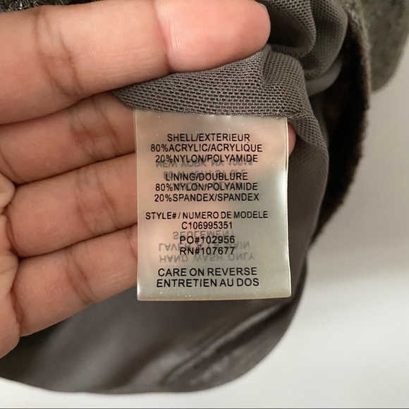 Alice and Olivia Chocolate Sequin Mesh Back Cocktail Dress - Picture 10 of 10